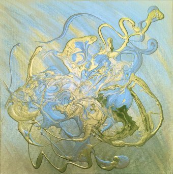 Графика "Изящество в каждом изгибе", иллюстратор Яна Люлина акрил холст в Jose Art Gallery