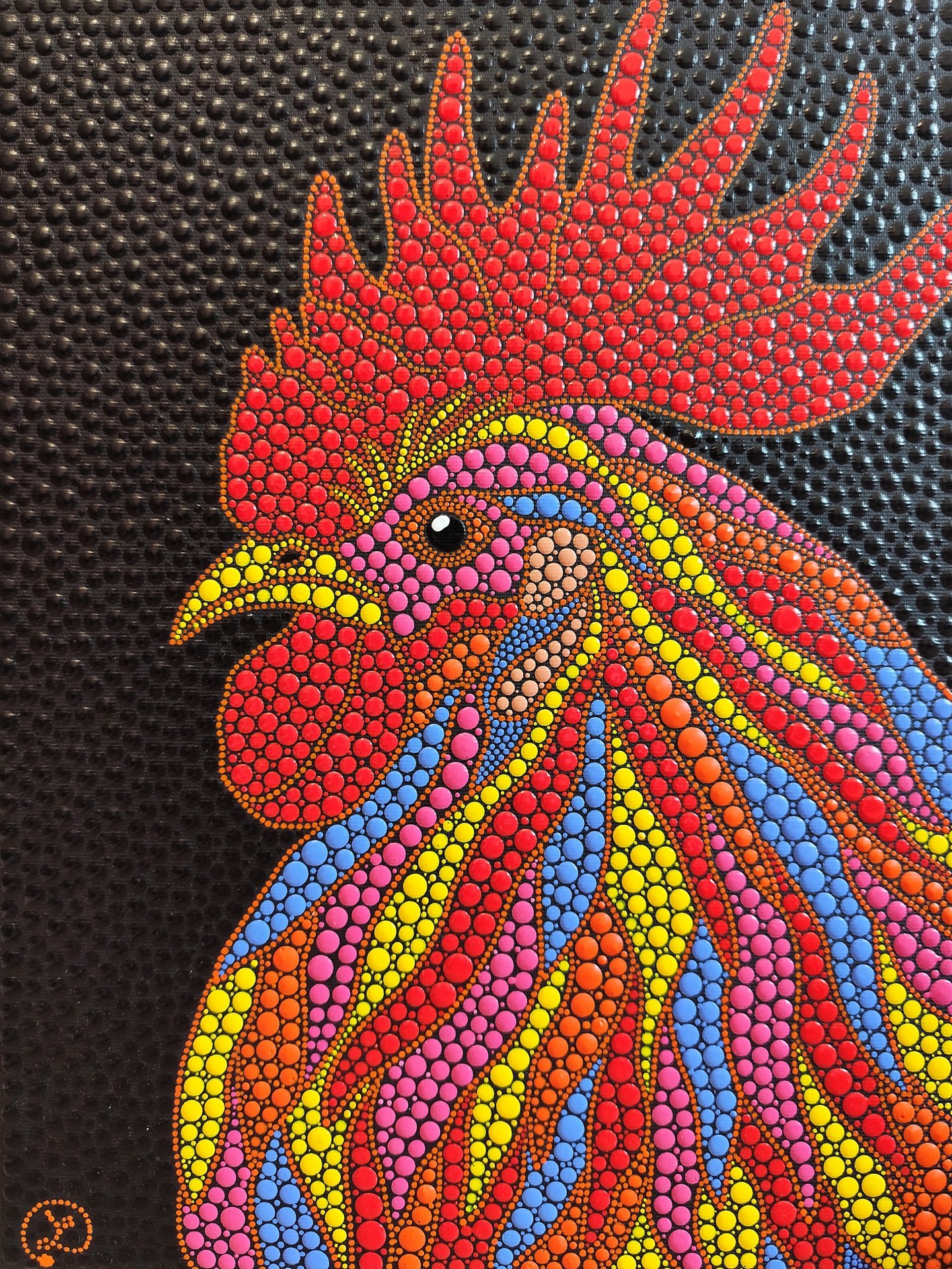 Rooster Patterns To Paint Petit Rouge Rooster Downloadable Pattern