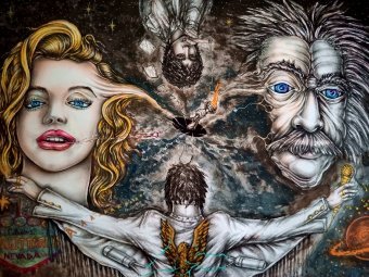 Painting "VEGAS QUANTUM - UNIQUE EVER" by painter ANGEL PIANGELO acrylic cardboard at Jose Art Gallery