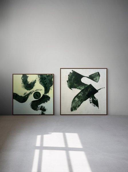 Zusätzliches Bild 6: Konzeptkunst Interieur Malerei "Anfang", maler/-in Lina Kush Acryl Leinwand 