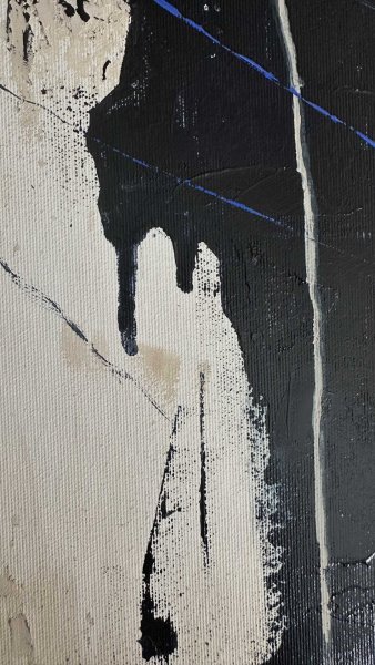 Zusätzliches Bild 4: Abstraktionismus Interieur Malerei "Das Unbekannte", maler/-in Lina Kush Acryl Leinwand 