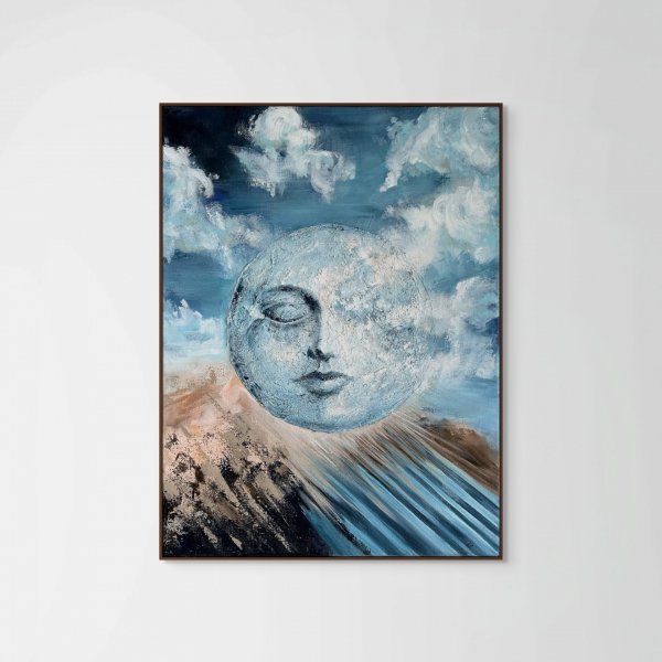 Zusätzliches Bild 2: Surrealismus Interieur Malerei "Welt der Träume", maler/-in Lina Kush Acryl Leinwand 