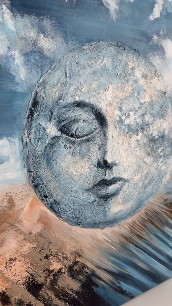 Zusätzliches Bild 4: Surrealismus Interieur Malerei "Welt der Träume", maler/-in Lina Kush Acryl Leinwand 