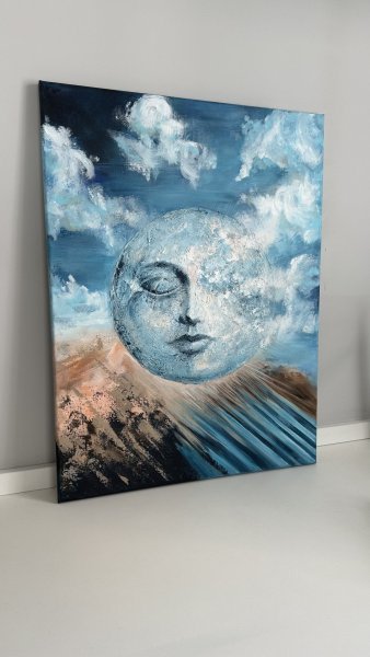 Zusätzliches Bild 5: Surrealismus Interieur Malerei "Welt der Träume", maler/-in Lina Kush Acryl Leinwand 