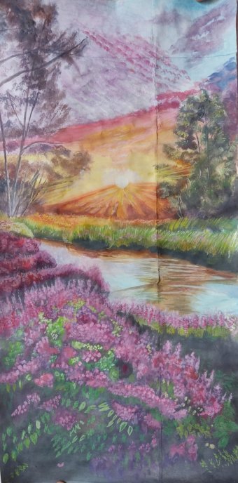 Тихий захід сонця