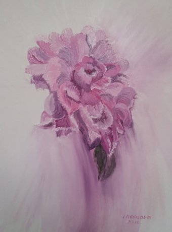 Painting "Tenderness" by painter Irina Doncova oil canvas at Jose Art Gallery