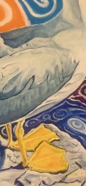 Jonathan Livingston Seagull Painting by Angelo Ferro