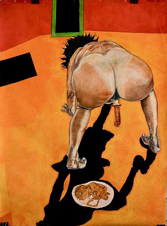Painting "“Abort/ion of War" | Artist Marius van Niekerk | Jose Art Gallery