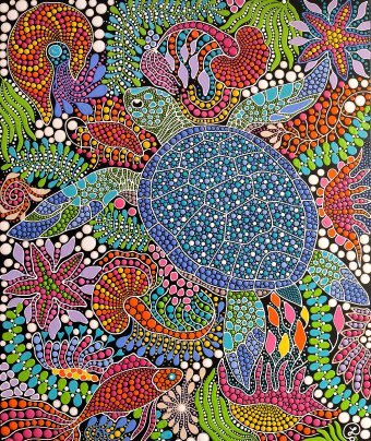 Schildkröten-Korallenparadies