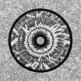 Black and white graphics with Vein patterns