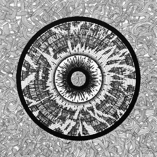 Малюнок «Чорно-біла графіка з візерунками Vein» - #artdjartem