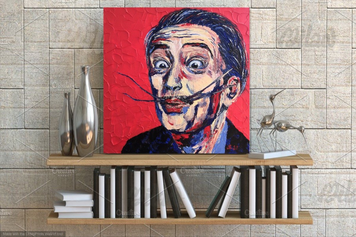 Salvador Dali Portrait - order