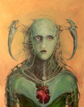 Живопис "Серцевий біль", живописець Ed Schaap масло холст в Jose Art Gallery