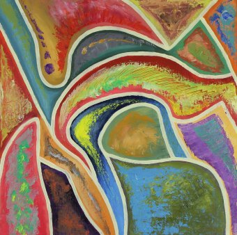 Malarstwo "Kaleido", malarz Andriy Klishin olej płótno w Jose Art Gallery