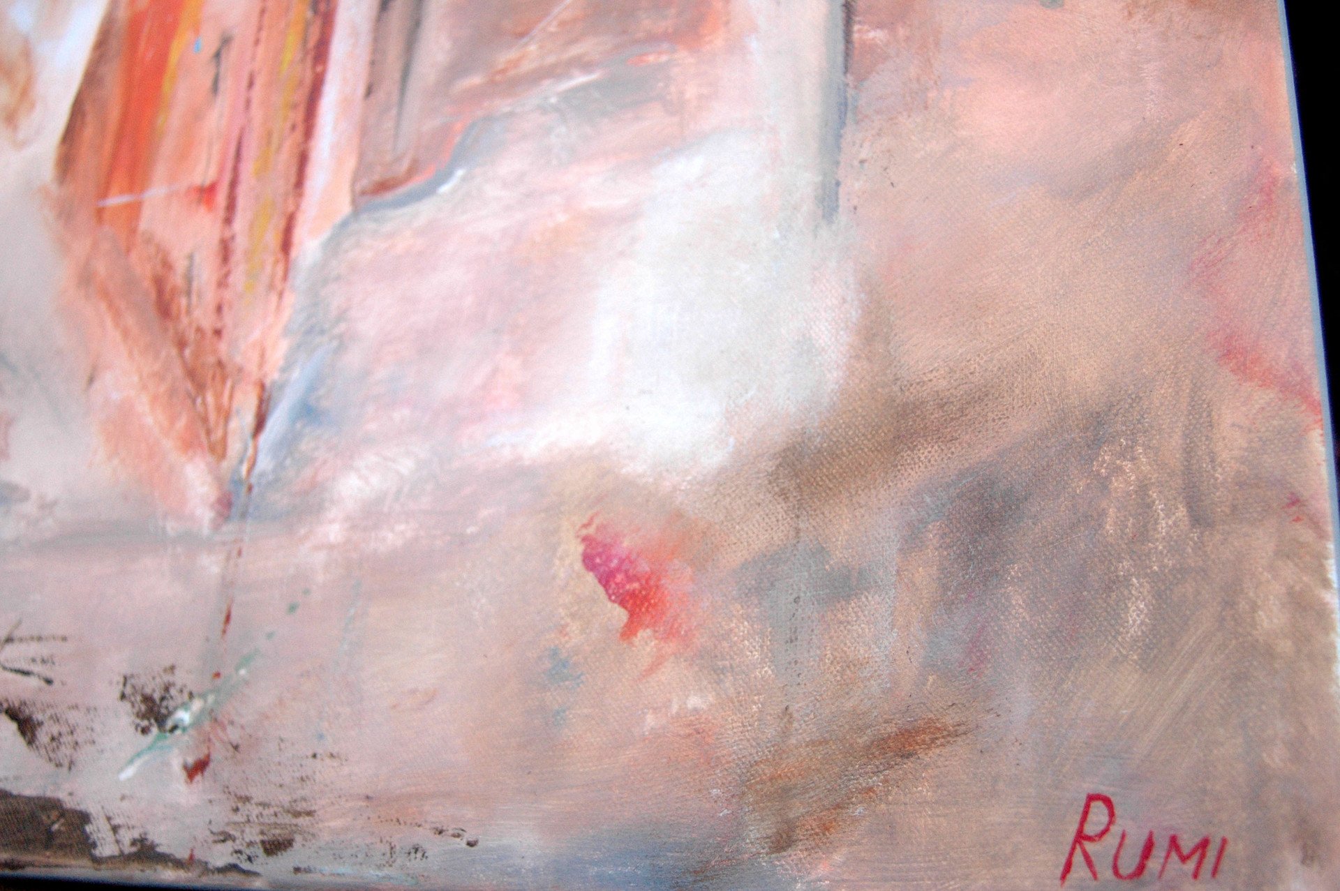 Memory. Original abstract. - painting