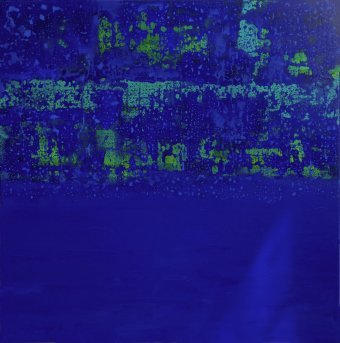 Malarstwo "Fale spokoju i energii", malarz Ela Szczepaniak akryl płótno w Jose Art Gallery