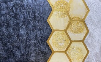 Живопись "Сила Золотой энергии", живописец Юлия Арендарь акрил холст в Jose Art Gallery