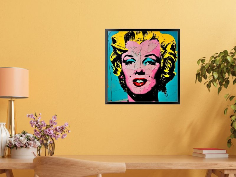 Marilyn Monroe Pop Art Portrait Digital Art - Vesko Dasic