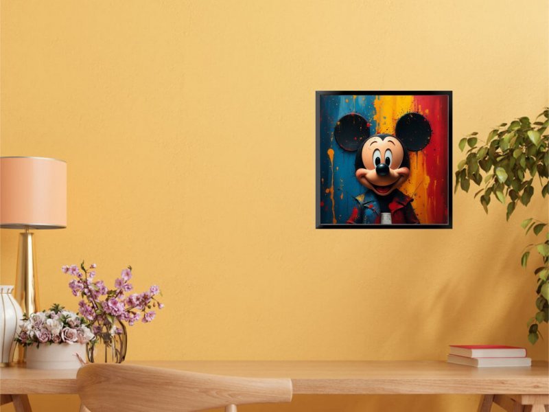 Additional view 6: Painting Still-Life Digital Art Abstract Mickey Mouse Pop Art Inspired by digital artist Vesko Dasic 