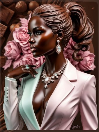 Digital Art "Chocolate" by digital artist YerSevo at Jose Art Gallery