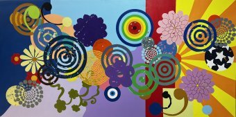 Живопись "Ради мира: размышления о гармонии", живописец Di Fêrra смешанная техника холст в Jose Art Gallery