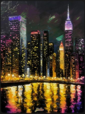 Digital Art "Noites" by digital artist YerSevo at Jose Art Gallery