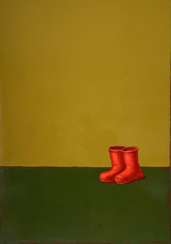 Pittura "Nato d'infanzia", pittore Nataliia Zevaikina olio tela alla Jose Art Gallery