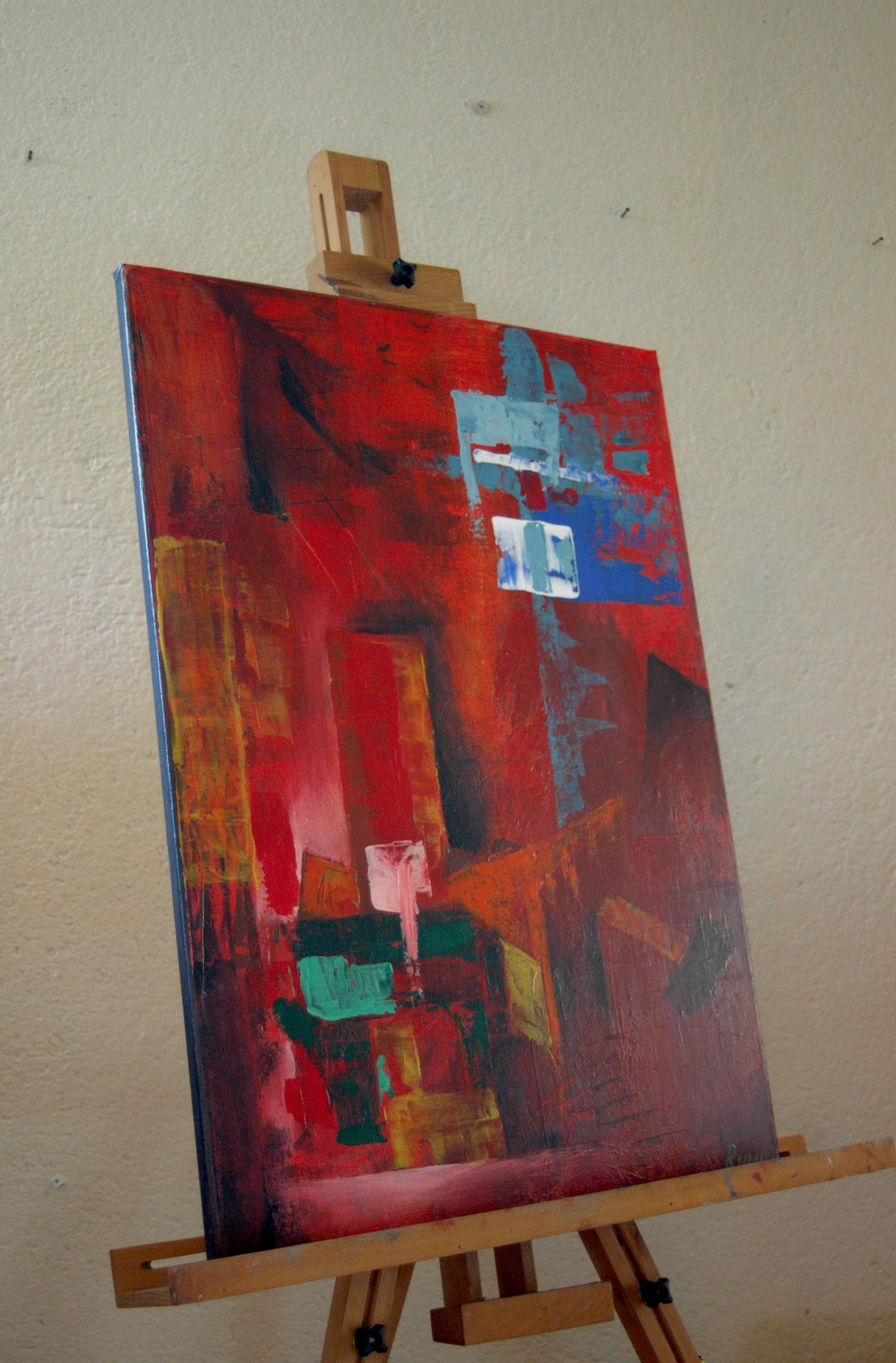 Composición en rojo - comprar