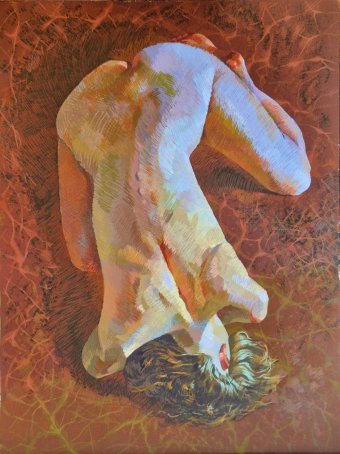 Живопись "Nervus", живописец Виктор Захарченко темпера дерево в Jose Art Gallery