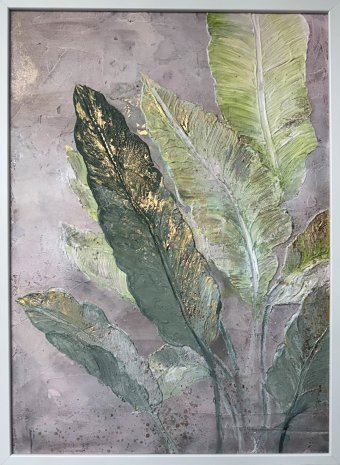 Живопись "Живое дыхание", живописец Ксения Елисеева смешанная техника пластик в Jose Art Gallery