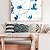 Fragile Blue Magnolia Branches in Pastel – drawing