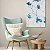 Fragile Blue Magnolia Branches in Pastel – buy online
