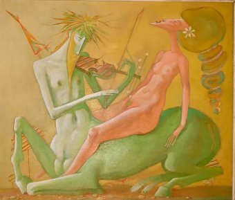 Живопис "Осіння скрипка", живописець Machnolga масло холст в Jose Art Gallery