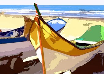 Digital Art "Blue Summer" by digital artist Sergio Luiz Cerezer Benetti Sergio at Jose Art Gallery