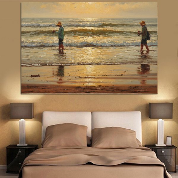 Додаткове зображення 4: Кольоровий Фотоімпрессіонізм Фотографія "Рибалки на заході сонця", фотограф Orlando Sanchez Cabrera 