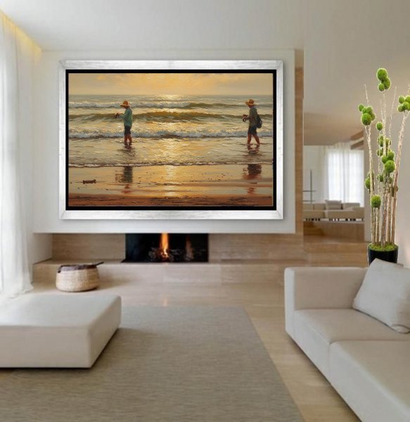 Додаткове зображення 5: Кольоровий Фотоімпрессіонізм Фотографія "Рибалки на заході сонця", фотограф Orlando Sanchez Cabrera 