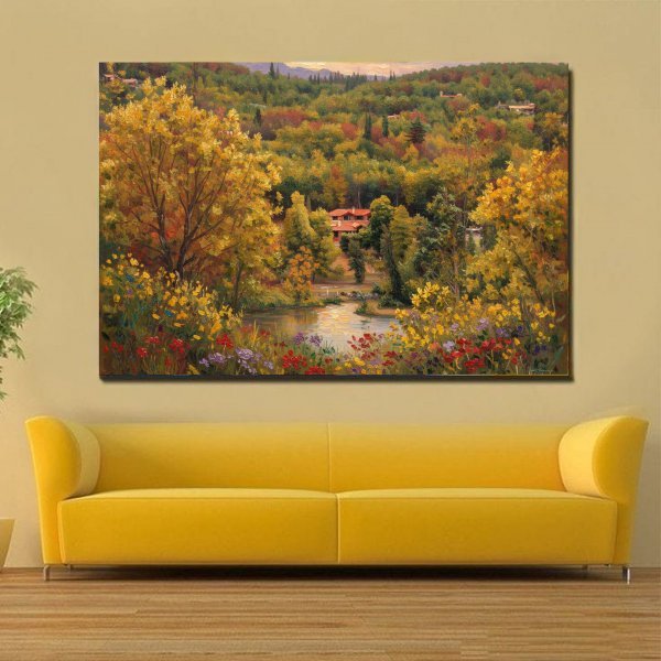 Додаткове зображення 4: Кольоровий Фотоімпрессіонізм Фотографія "Будинок у лісі: Природна гармонія", фотограф Orlando Sanchez Cabrera 