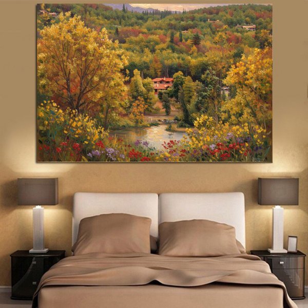 Додаткове зображення 5: Кольоровий Фотоімпрессіонізм Фотографія "Будинок у лісі: Природна гармонія", фотограф Orlando Sanchez Cabrera 