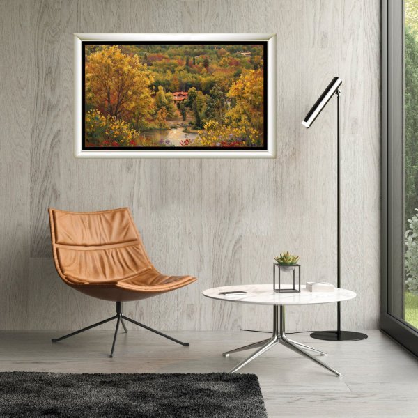 Додаткове зображення 7: Кольоровий Фотоімпрессіонізм Фотографія "Будинок у лісі: Природна гармонія", фотограф Orlando Sanchez Cabrera 