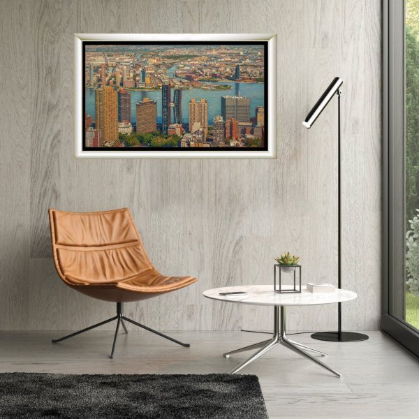 Dodatkowy obraz 1: Kolorowy Fotoimpresjonizm Fotografia "Nieskończona Metropolia", fotograf Orlando Sanchez Cabrera 