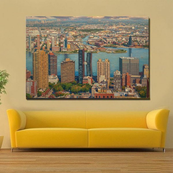 Dodatkowy obraz 3: Kolorowy Fotoimpresjonizm Fotografia "Nieskończona Metropolia", fotograf Orlando Sanchez Cabrera 