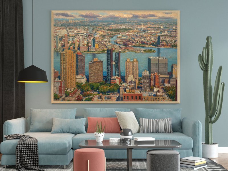 Dodatkowy obraz 4: Kolorowy Fotoimpresjonizm Fotografia "Nieskończona Metropolia", fotograf Orlando Sanchez Cabrera 