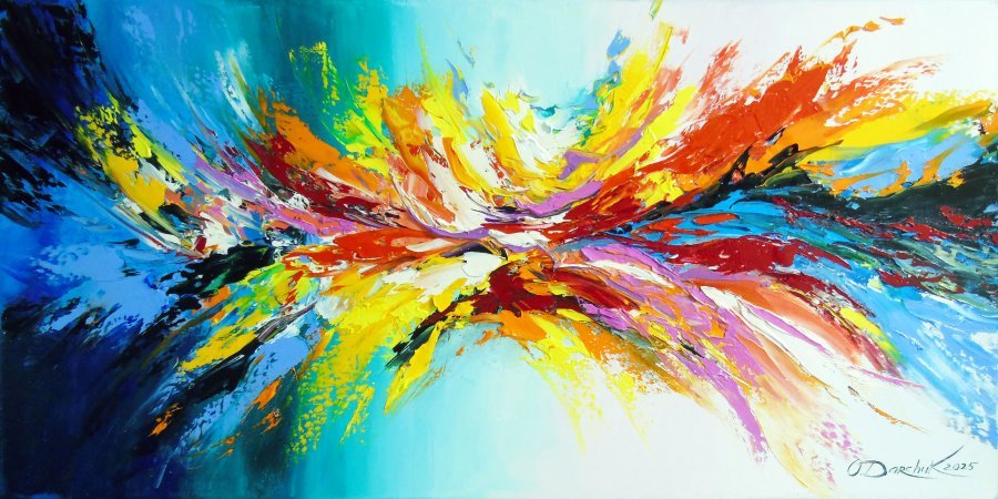 Energy of the World Painting by Olha Darchuk