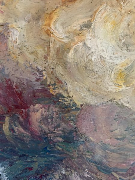Additional view 9: Contemporary Art Marine Art Painting Silent waves by painter Dora Kalinova oil canvas 