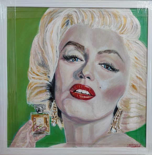 Marilyn Monroe. Pop Art Icon and Portrait