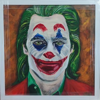 Joker Painting by J.A VÁZQUEZ - Jose Art Gallery