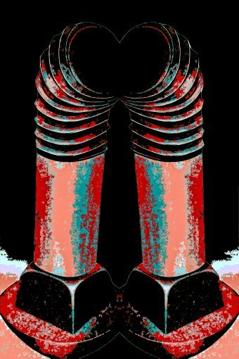 Art numérique "Cycle de couleurs", artiste numérique Sergio Luiz Cerezer Benetti Sergio à la Jose Art Gallery