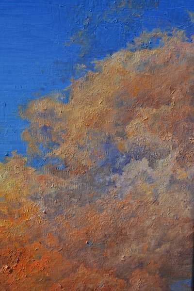 Additional view 4: Photorealism Interior Painting Golden sunset by painter Tabimory oil canvas 