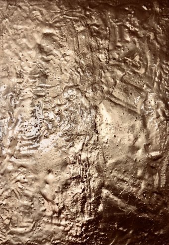 Drawing "Antique gold" by illustrator Machnolga acrylic canvas at Jose Art Gallery