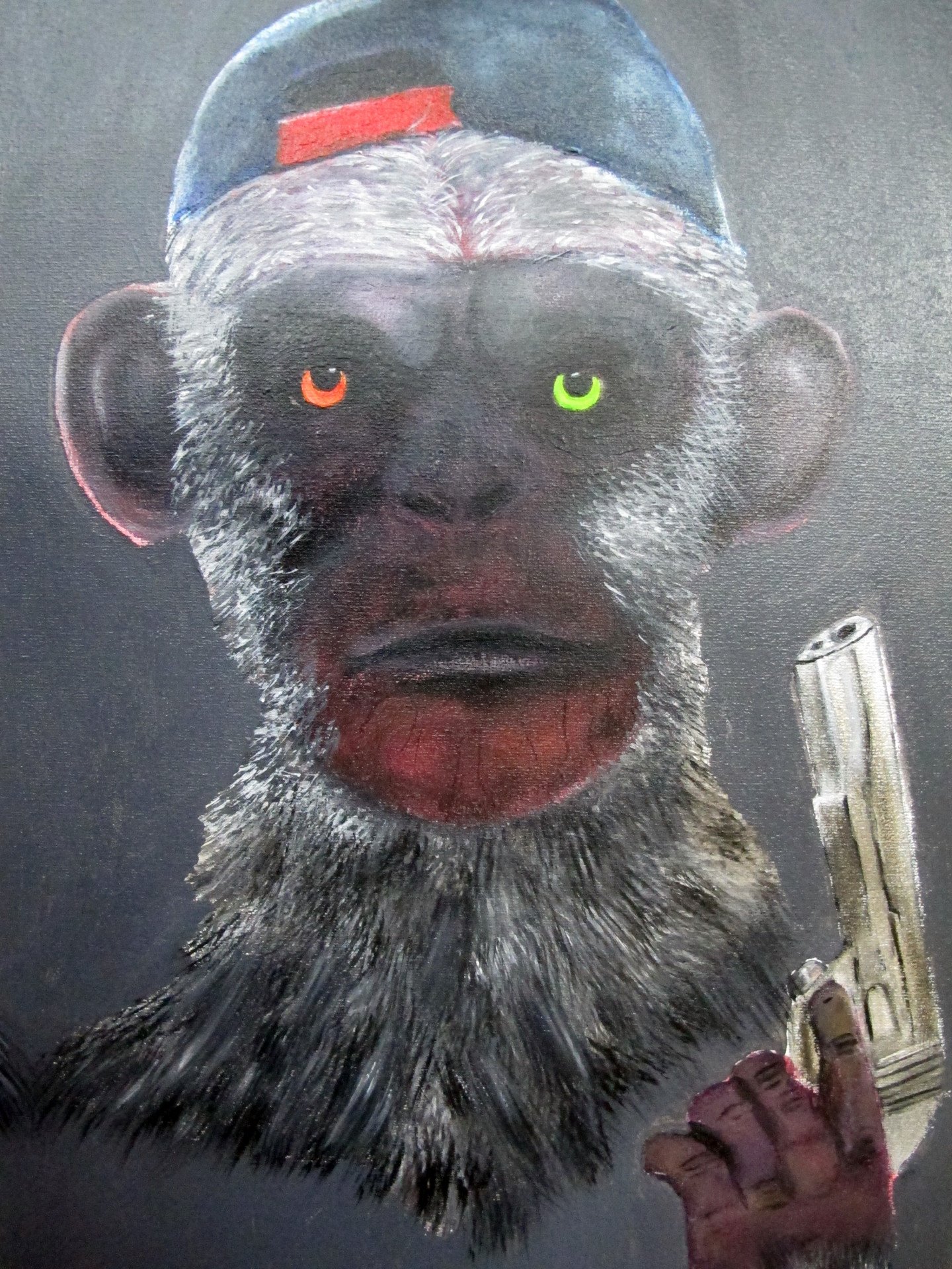 Two monkeys - order